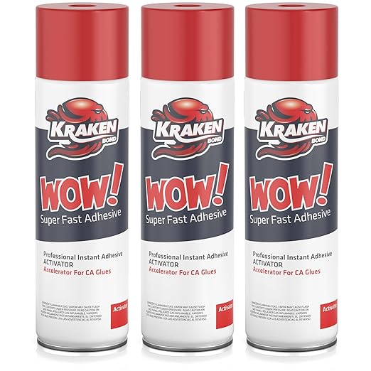 KRAKEN BOND Wow! Spray Adhesive Activator by KRAKENBOND