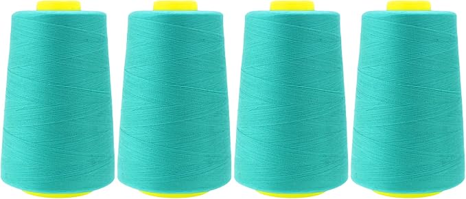 Mandala Crafts 4 Pack of Serger Threads Cones Spools by MandalaCrafts
