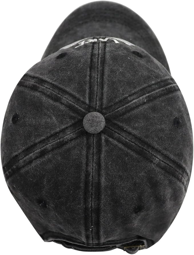 Lake Life Hats for Women Men, Funny Adjustable Washed Cotton Embroidered Summer Vacation Sun Baseball Cap