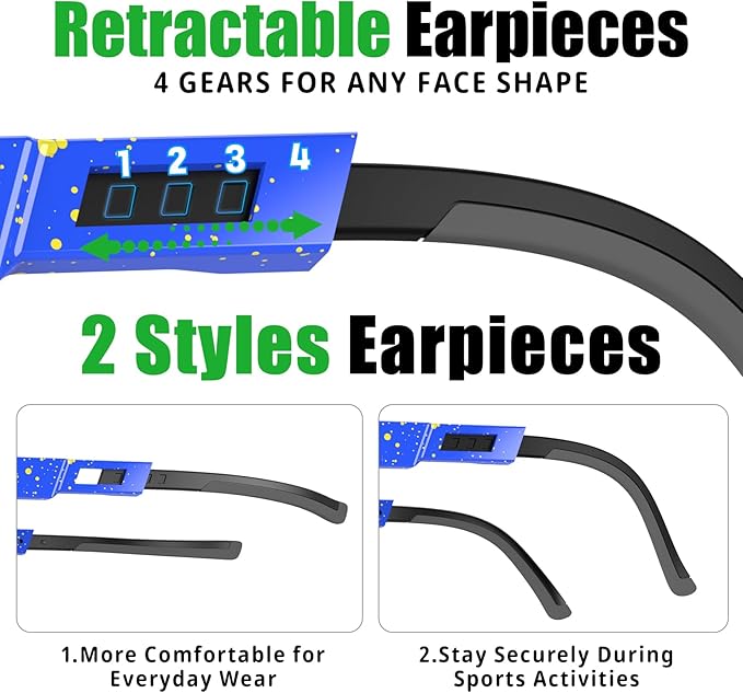 X-TIGER Polarized Youth Baseball Sunglasses UV400 Kids Sunglasses Boys Girls 8-12 Youth for Softball Cycling Sports Glasses