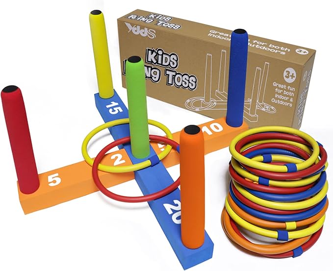Ring Toss Game for Kids, Indoor & Outdoor Game for Family and Adults by YDDSTECHNOLOGYLLC