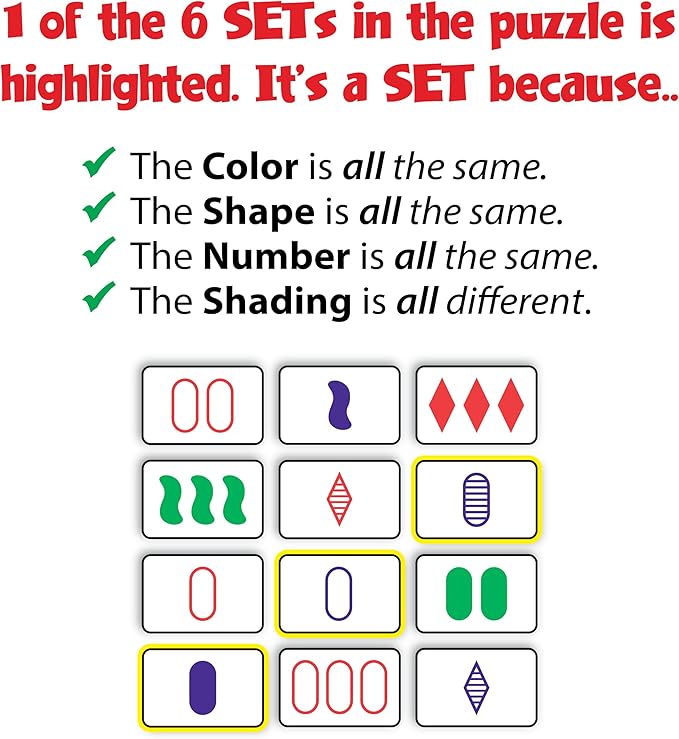 SET Card Games for Kids - Image 4