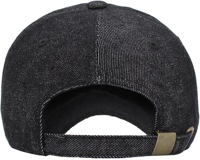 KBETHOS Classic Unisex Cotton Adjustable Low Crown Baseball Cap – Plain Dad Hat