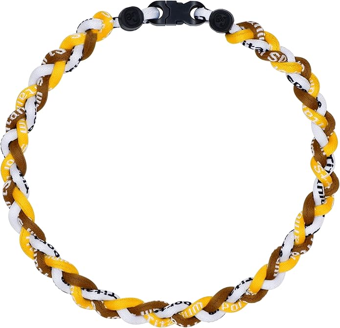 Baseball Rope Necklaces, League Team Colors Braided Necklace, Baseball Team Gifts