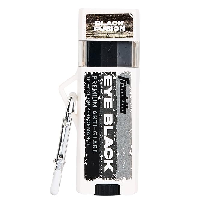 Franklin Sports Eye Black Stick - Baseball Softball + Football Eye Black for Kids + Adults - Sun Glare Reduction - Black Fusion
