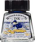 Winsor & Newton Drawing Ink, 14ml Bottle, Ultramarine by WinsorNewton
