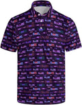 Mens Golf Shirts Golf Polo Shirts for Men Short Sleeve Polo Shirts Golf Gifts