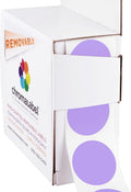 ChromaLabel 1 Inch Round Label Removable Color Code Dot Stickers, 1000 Labels by ChromaLabel