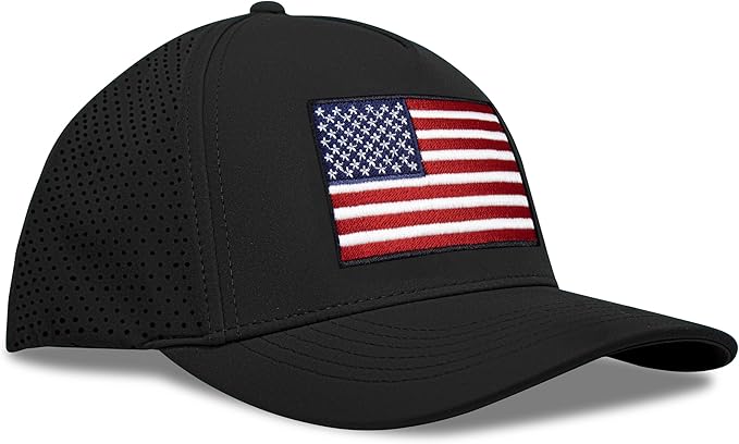 Performance Golf Hat – Adjustable Snapback Trucker Baseball Cap for Men & Women - Jetset Series