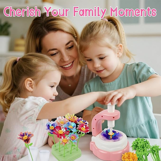 Glintoper Fabric Flower Craft Kit - Image 6