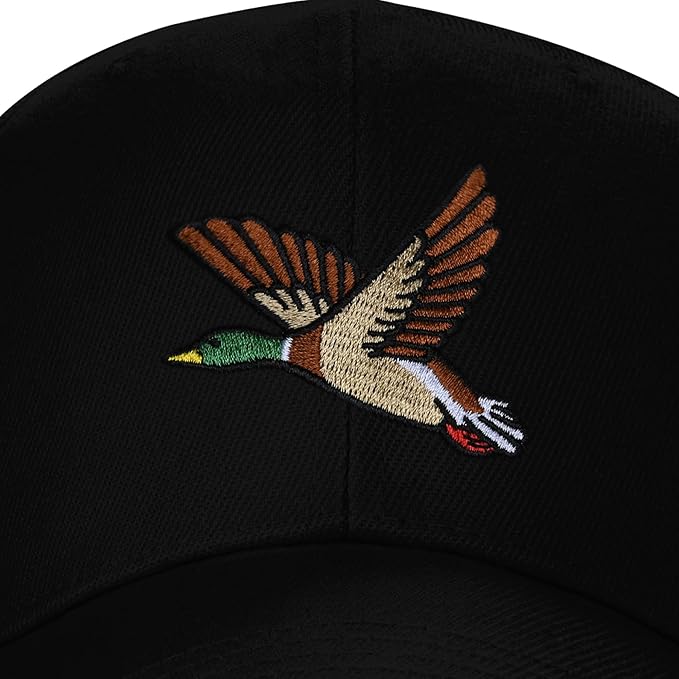 Embroidered Baseball Cap for Women Men Adjustable Baseball Hat Black Baseball Cap Trucker Hat