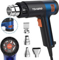 Heat Gun for crafting 1800W, 122℉~1202℉ Variable Temperature Control by TDAGRO