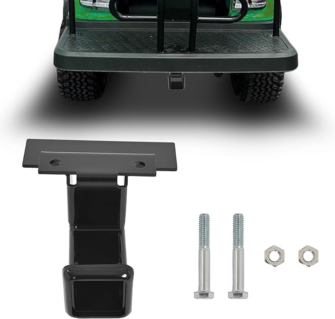 WUTIST Golf Cart 2" Trailer Hitch Receiver Compatible with ICON EV Golf Cart i40 i40L i60 i60L i80 & All Advanced EV1 Models W/Backseat