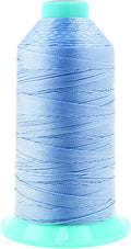 Mandala Crafts Bonded Nylon Thread Light Blue Heavy Duty Sewing Threads by MandalaCrafts