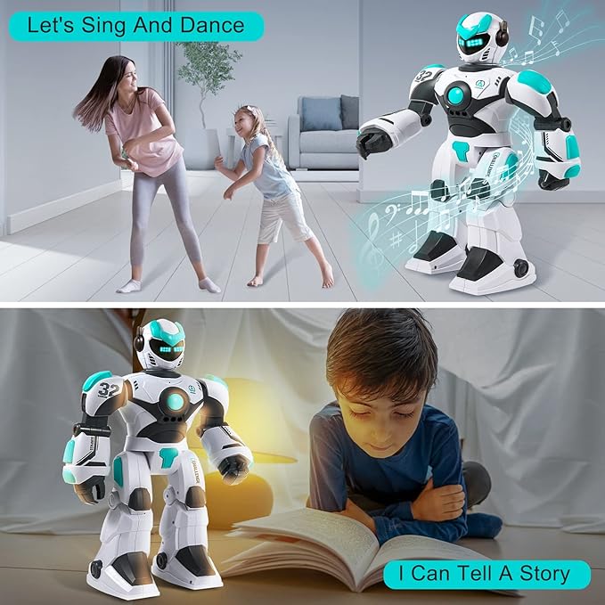 RC Robot Toy for Kids Remote Control Robot Toy, Smart Gesture Sensing - Image 5