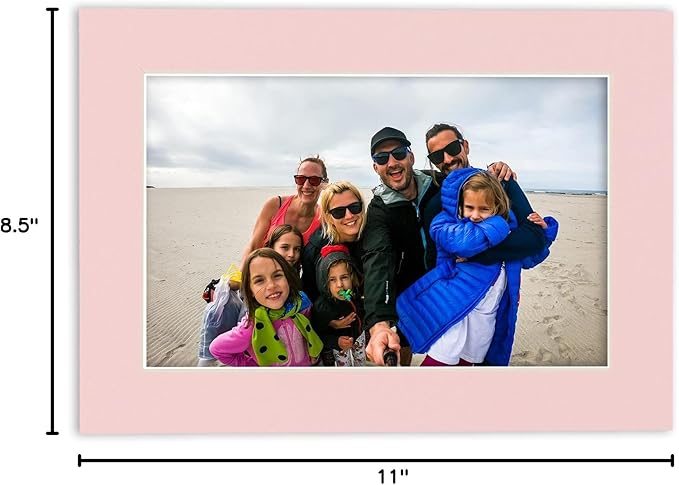8.5x11 Mat Bevel Cut for 7x9 Photos - Image 10
