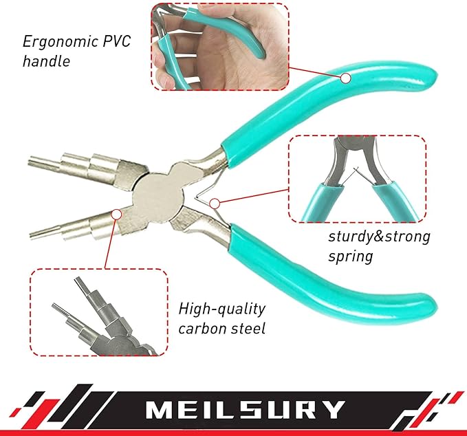 11-Piece jewelry pliers set, Jewelry-making plier tools - Image 2