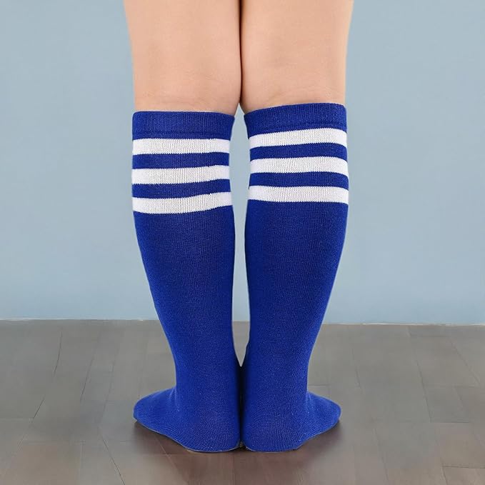 American Trends Kids Toddler Soccer Socks Youth Baseball Softball Football Socks Knee High Accessories for Girls