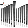 Karma Velour Golf Grips for Men, Women, Juniors | Undersize, Standard, Midsize, Oversize, & Jumbo | 6 Colors | Choose Single, 9, 13 Pack or Golf Club Grip Kit