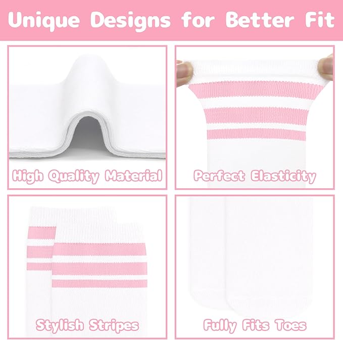 Olreco Toddler Soccer Socks Kids Baseball Socks Youth Softball Sock for Girls Boys Football Sock Boys Athletic Accessories