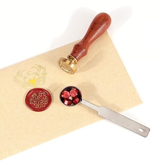 Yoption 360 Pcs Antique Wine Red Sealing Wax Beads Set - Image 6