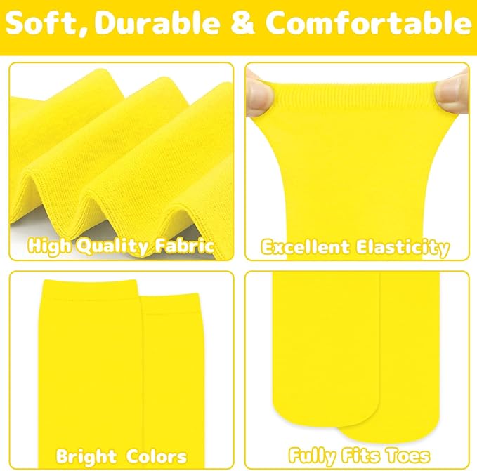 Olreco 1 Pack Toddler Kids Youth Soccer Socks Girls Boys Baseball Socks Youth Knee High Softball Football Accessories Cotton