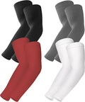 BHYTAKI UV Sun Protection Arm Sleeves, UPF 50 Sports Cooling Arm Compression Sleeves for Men Women Teenager