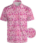 Mens Golf Shirts Golf Polo Shirts for Men Short Sleeve Polo Shirts Golf Gifts