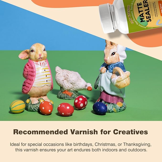 200ml Air Dry Clay Glaze, Air Dry Clay Varnish, Air Dry Clay Sealant, Clay Glaze - Image 6