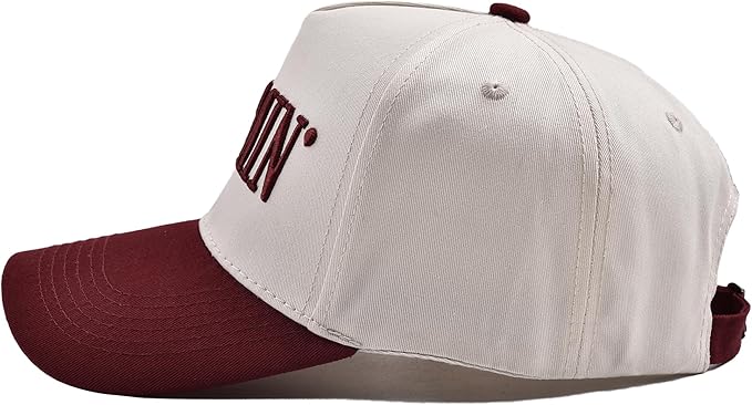Mommin Hat Womens Trucker Hat for Wife Mothers Day Mom Gifts Vintage Two Tone Adjustable Embroidery Baseball Cap