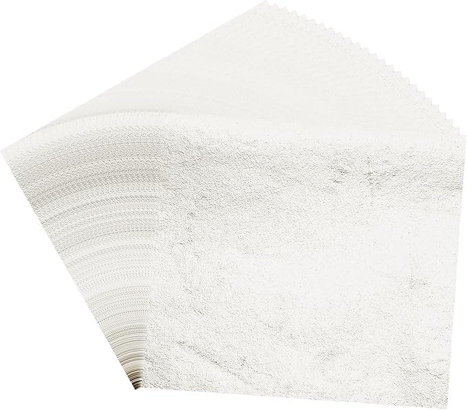PATIKIL Gold Leaf Sheets for Art 3.7" x 3.4", Light Silver by PATIKIL