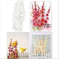 3D Background Cutting Dies Metal Stencils Scrapbooking Tools Flowers Lace Frame by AMMSOCHY
