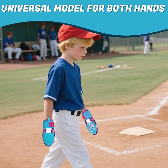 Baseball Sliding Mitt - Sliding Mitt for Youth - Drippy Drip Accessory Gingerbread Man, Coco, Scary HaHa - Softball