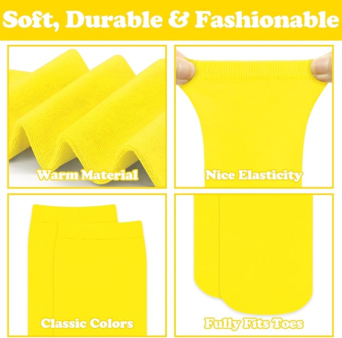 Sarfel Kids Soccer Socks Toddler Soccer Socks Girls Boys Soccer Socks Kids Tube Socks with Stripes Toddler Knee High Socks