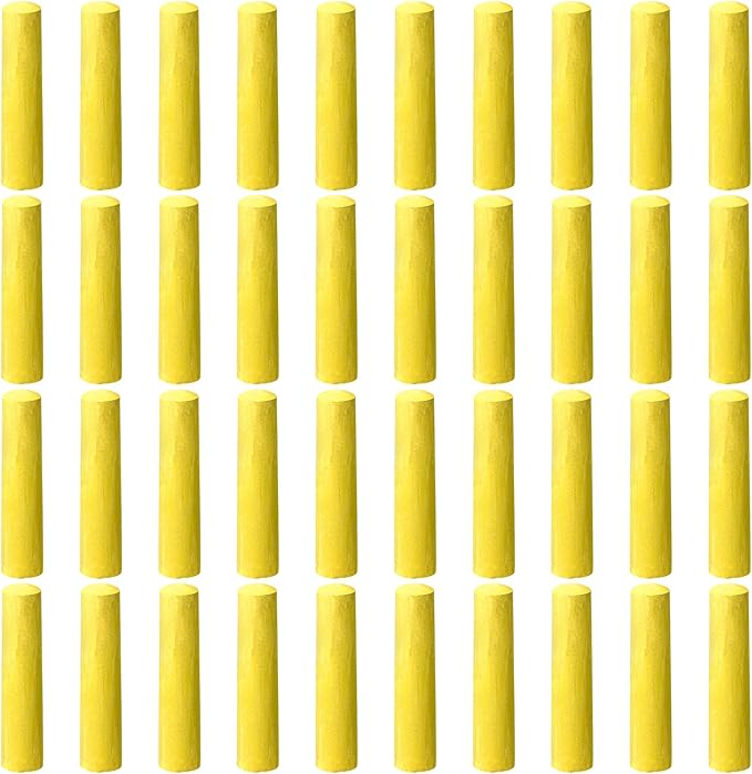 40 Pcs Sidewalk Chalks for Kids Non Toxic Jumbo Chalk for Party Gift Outdoor by Unknown