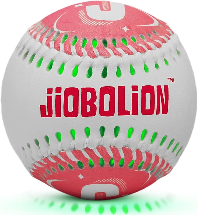 Glow in The Dark Baseball - Rechargeable LED Light Up Ball with 6 Color Changing Modes | Regulation Size & Weight for Kids, Teens, Adults & Baseball Fans