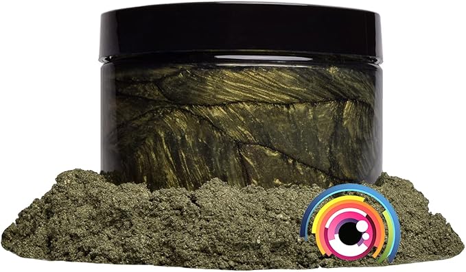 Eye Candy Pigments Premium Green Mica Powder - Image 4