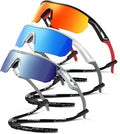 Kids Sunglasses Youth Baseball Sunglasses for Boys Girls 3-12 Polarized Softball Sports Goggles UV Protection
