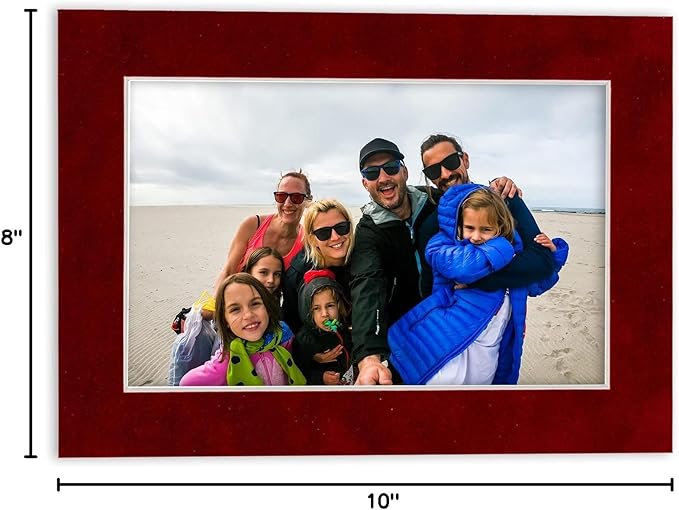 Pack of Ten Acid Free 8x10 Mats Bevel Cut - Image 10