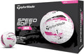 TaylorMade SpeedSoft Golf Balls, Maximum Distance with Ultra-Soft Feel, Perfect for Off The Tee and Around The Green
