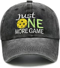 Waldeal Pickleball Hat,Adjustable Embroidered Washed Baseball Cap for Men Women