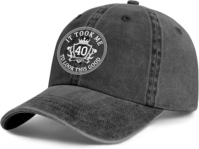 40th Birthday Gifts Women Men 1986 Hats Vintage 1986 Baseball Cap 40th Birthday Gifts for 40 Year Old Fathers Mothers Day