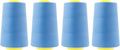 Mandala Crafts 4 Pack of Serger Threads Cones Spools by MandalaCrafts