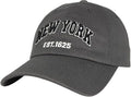 Elidan NY Dad Hat New York EST.1625 Cotton Cap, Adjust Buckle Strap, Unstructured Low-Profile NY Baseball Cap for Men & Women