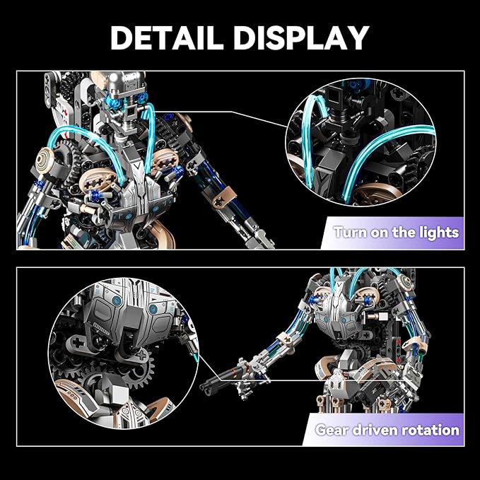 Mechanical Robot Model Set for Adults, Mechanical Programming - Image 4