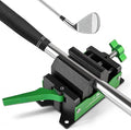 Golf Club Regripping Kit, Aluminum Vise Clamp with Quick Release, Rubber Holder for Irons and Drivers, Home Workshop Shaft Vice Grip Removal Tool