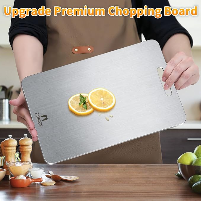 Pure Titanium Cutting Board, Stainless Cutting Boards - Image 4