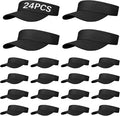 Adjustable Sport Sun Visor Hats Bulk Solid Color Blank Golf Cap Anti Ultraviolet for Beach Tennis Baseball