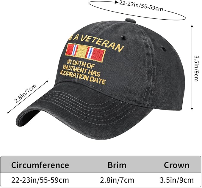 Embroidered Baseball Cap for Women Men Vintage Adjustable Washed Distressed Denim Baseball Hat