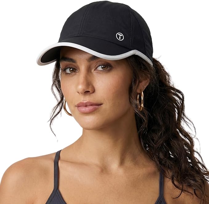 TOP-EX Cooling UV 50 High Ponytail Baseball Cap for Women - Most Women Start with S/M - Breathable for Running Golf Sports